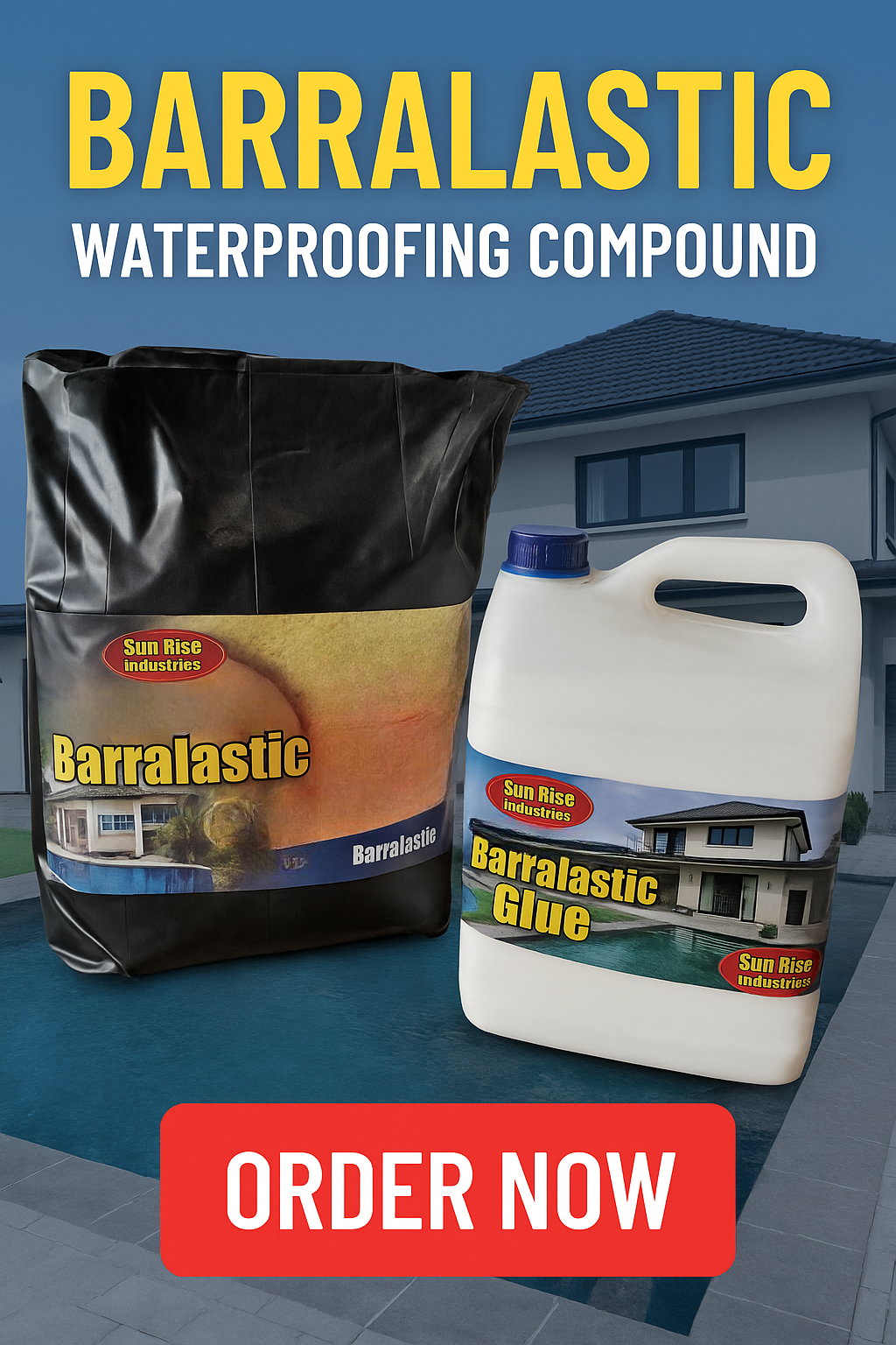 Baralastic construction material