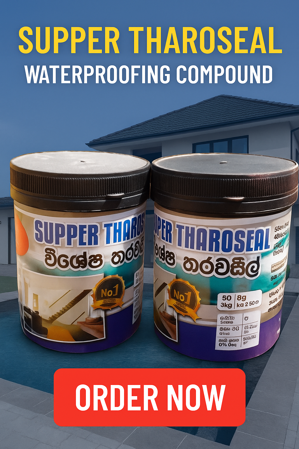 Tharawa Seal waterproofing solution